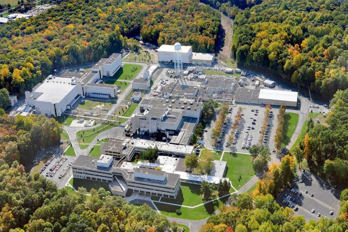 Aerial view of Princeton Plasma Physics Lab