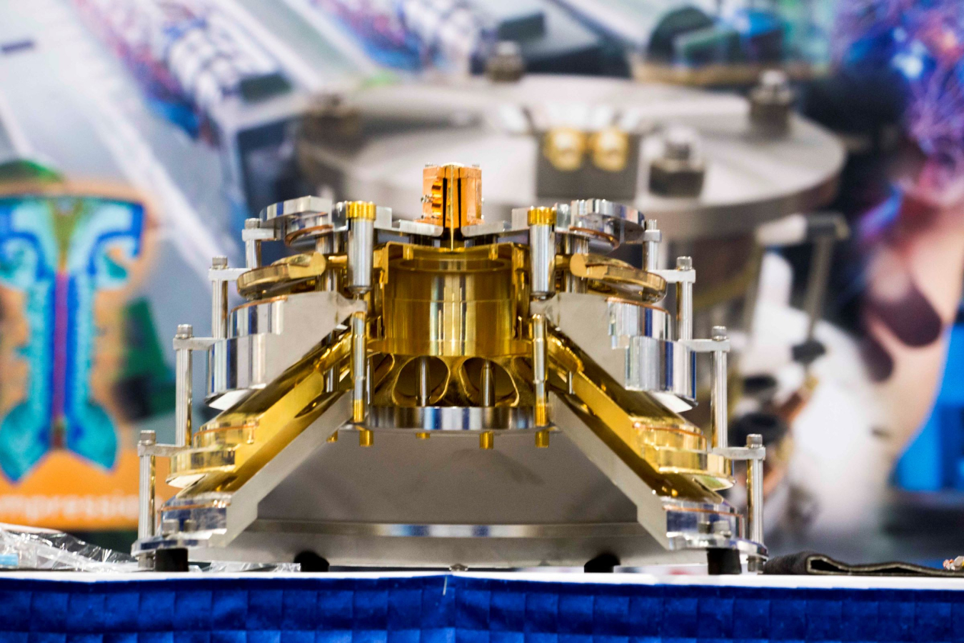"magneto-inertial fusion" demo on a table