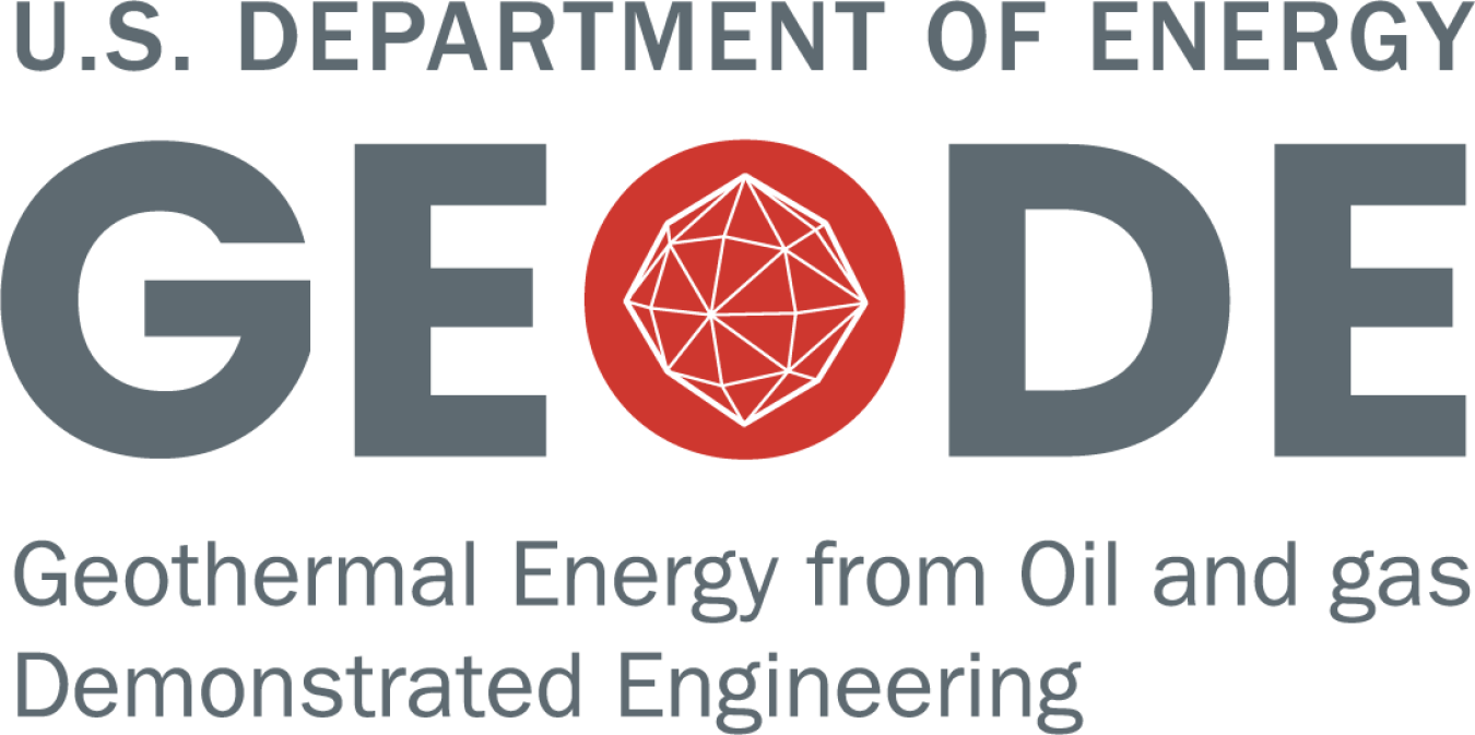 U.S. Department of Energy GEODE - Geothermal Energy from Oil and gas Demonstrated Engineering