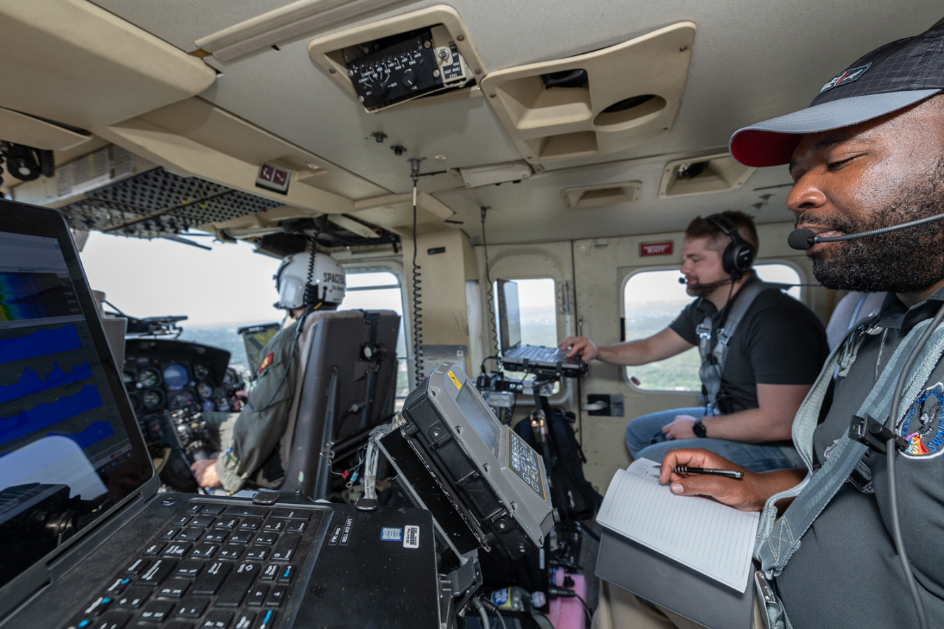 NNSA’s Aerial Measuring System aircraft operated throughout the Cobalt Magnet exercise to determine the extent and severity of radiological contamination.