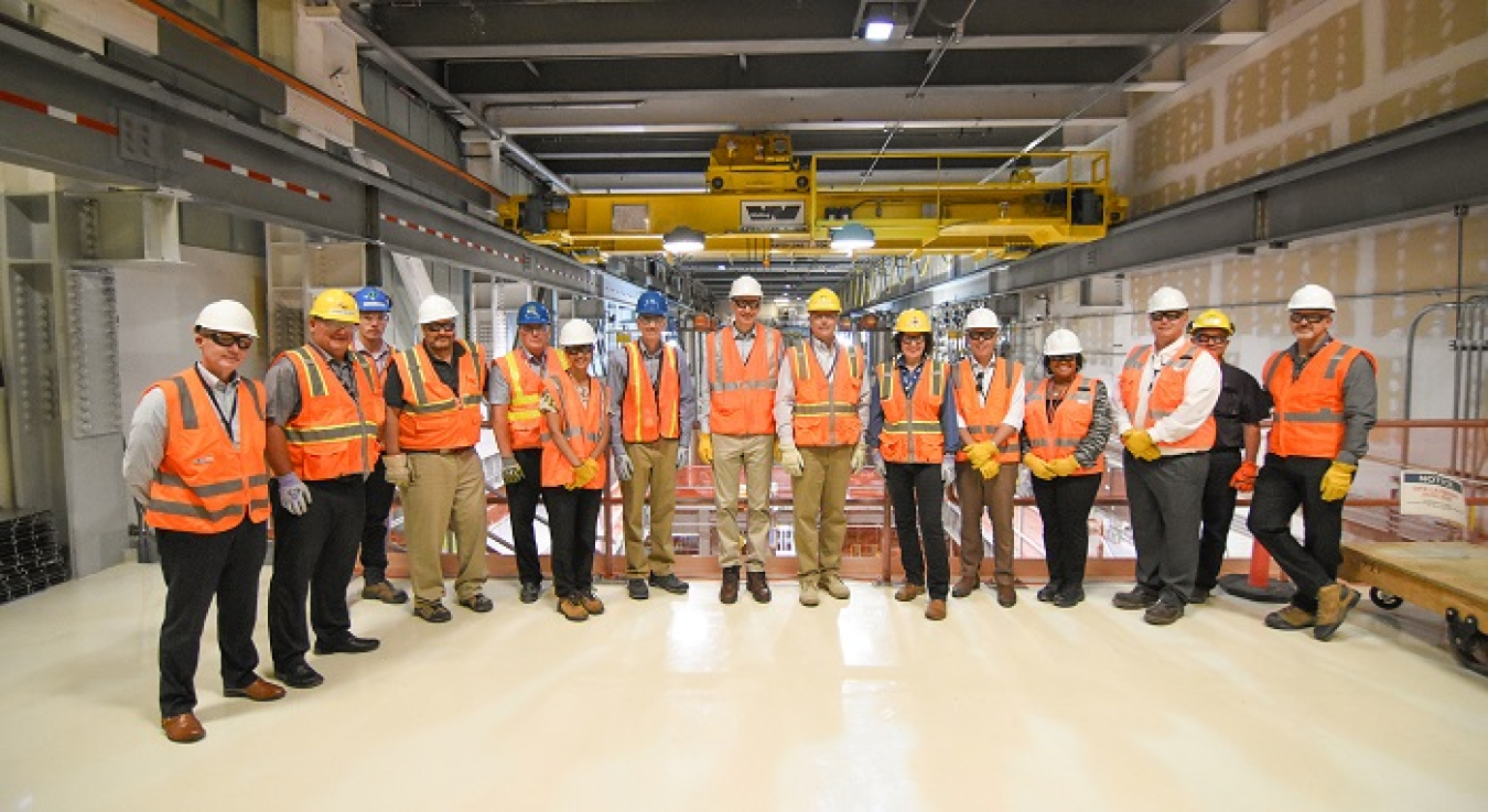 Deputy Energy Secretary David Turk visited the Hanford Site to see firsthand the cleanup progress across the site.