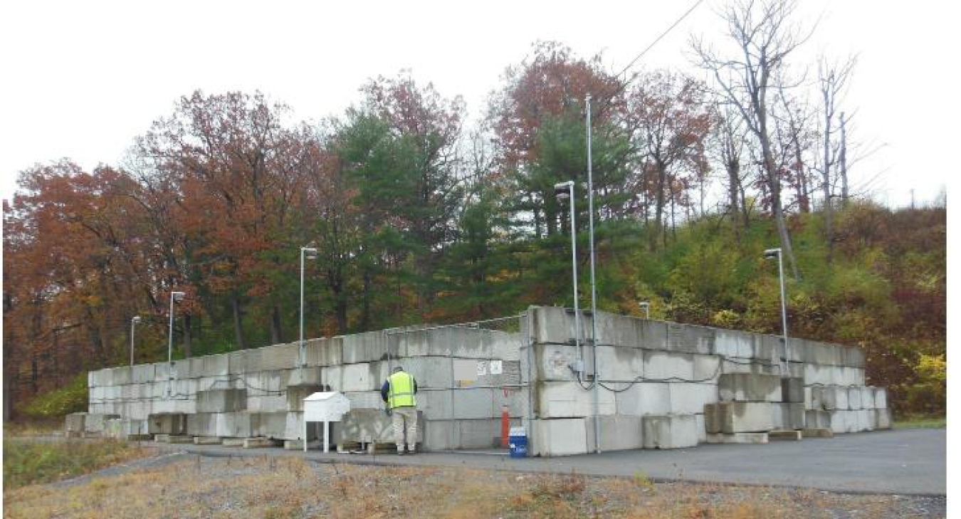 External View of TRU Waste Storage Area