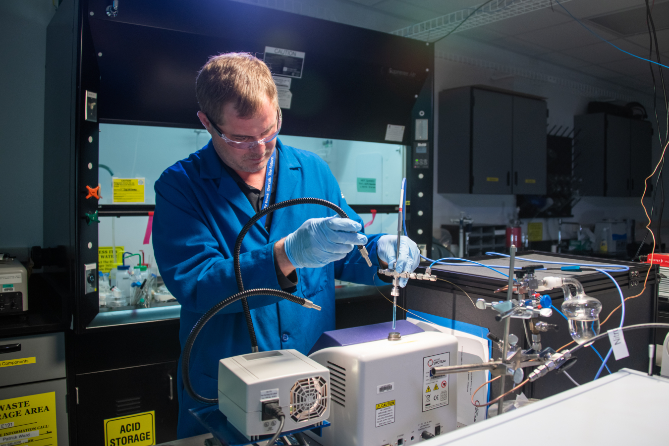 Savannah River National Laboratory (SRNL) Principal Scientist Patrick Ward is leading a new collaborative research effort funded by a $3 million award from the DOE Office of Basic Energy Sciences.