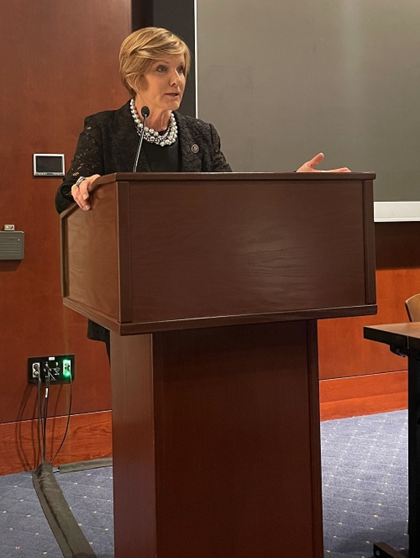 Rep. Susie Lee of Nevada, co-chair of the House Nuclear Cleanup Caucus.