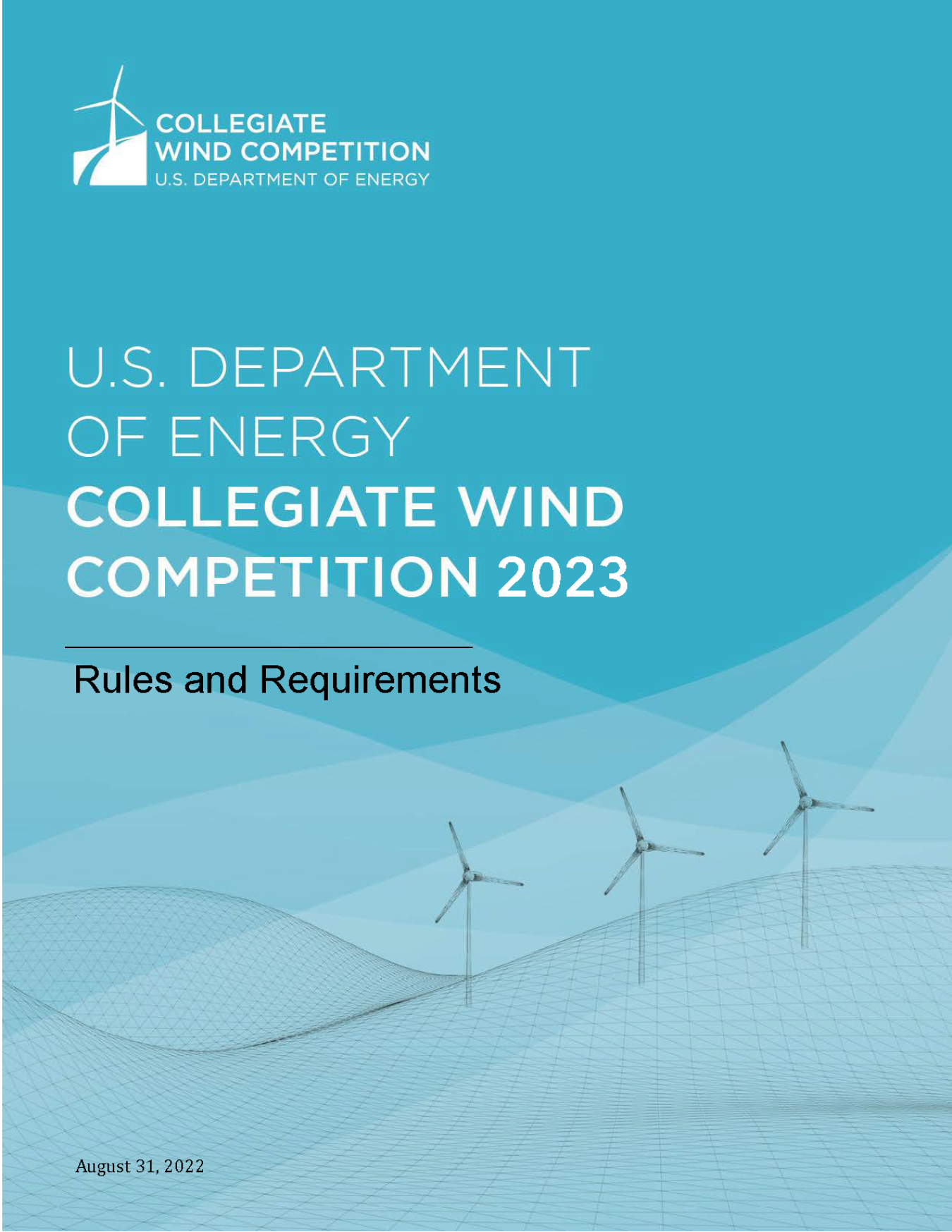 Cover photo of the CWC Rules and Requirements.