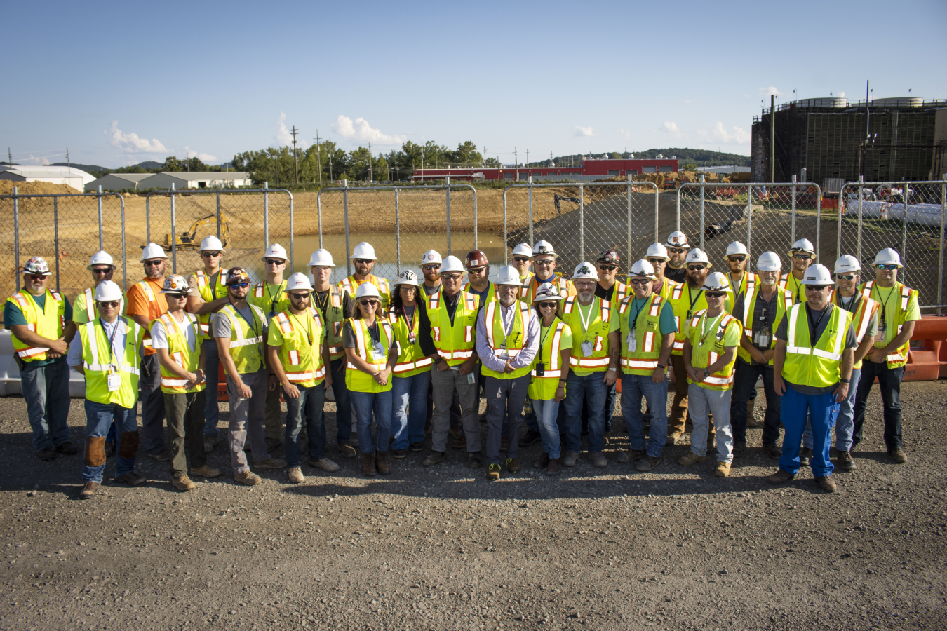 Crews at the X-231B Biodegradation Plot, a former landfill, safely completed a significant milestone three days ahead of schedule. On Aug. 12, they removed the final cubic yard of more than 195,000 cubic yards of soil for engineered fill at the On-Site Waste Disposal Facility