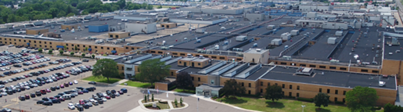 The Daimler Truck North America Detroit® Plant in Detroit, Michigan.