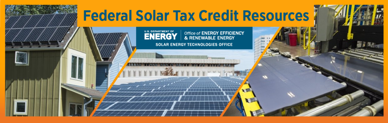 federal solar tax credit resources