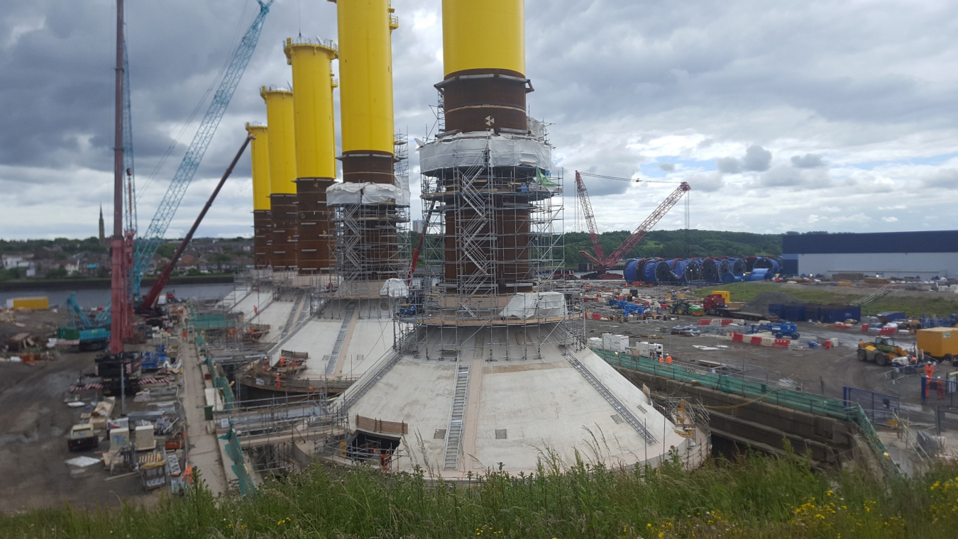 Concrete Gravity Base Foundations for Demonstration Project of Blyth UK