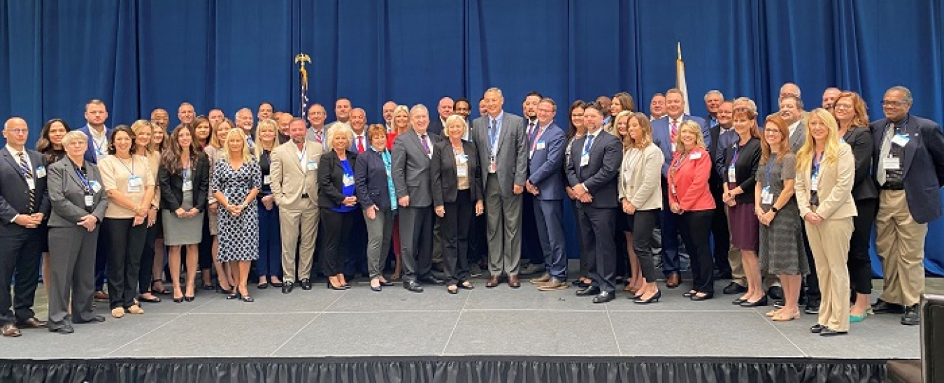 More than 60 local leaders from Paducah, Kentucky join Portsmouth/Paducah Project Office Manager Joel Bradburne and others for a photo during the annual Paducah Area Chamber of Commerce two-day Washington, D.C. Fly-In.