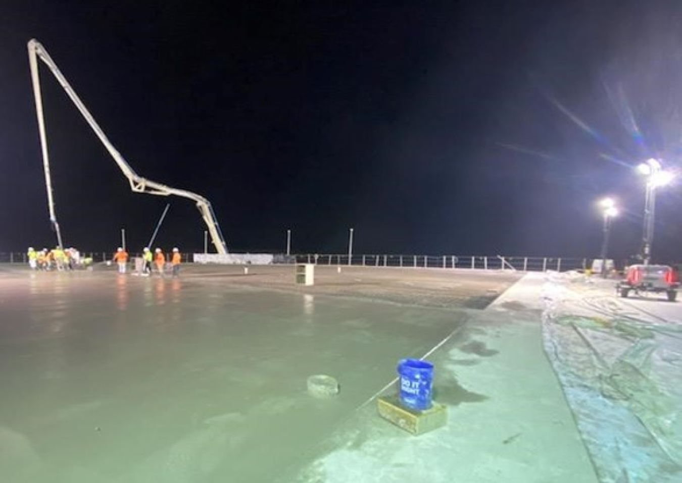 Savannah River Site liquid waste contractor Savannah River Mission Completion has achieved an EM 2022 priority by completing all concrete placements on Saltstone Disposal Unit 9.