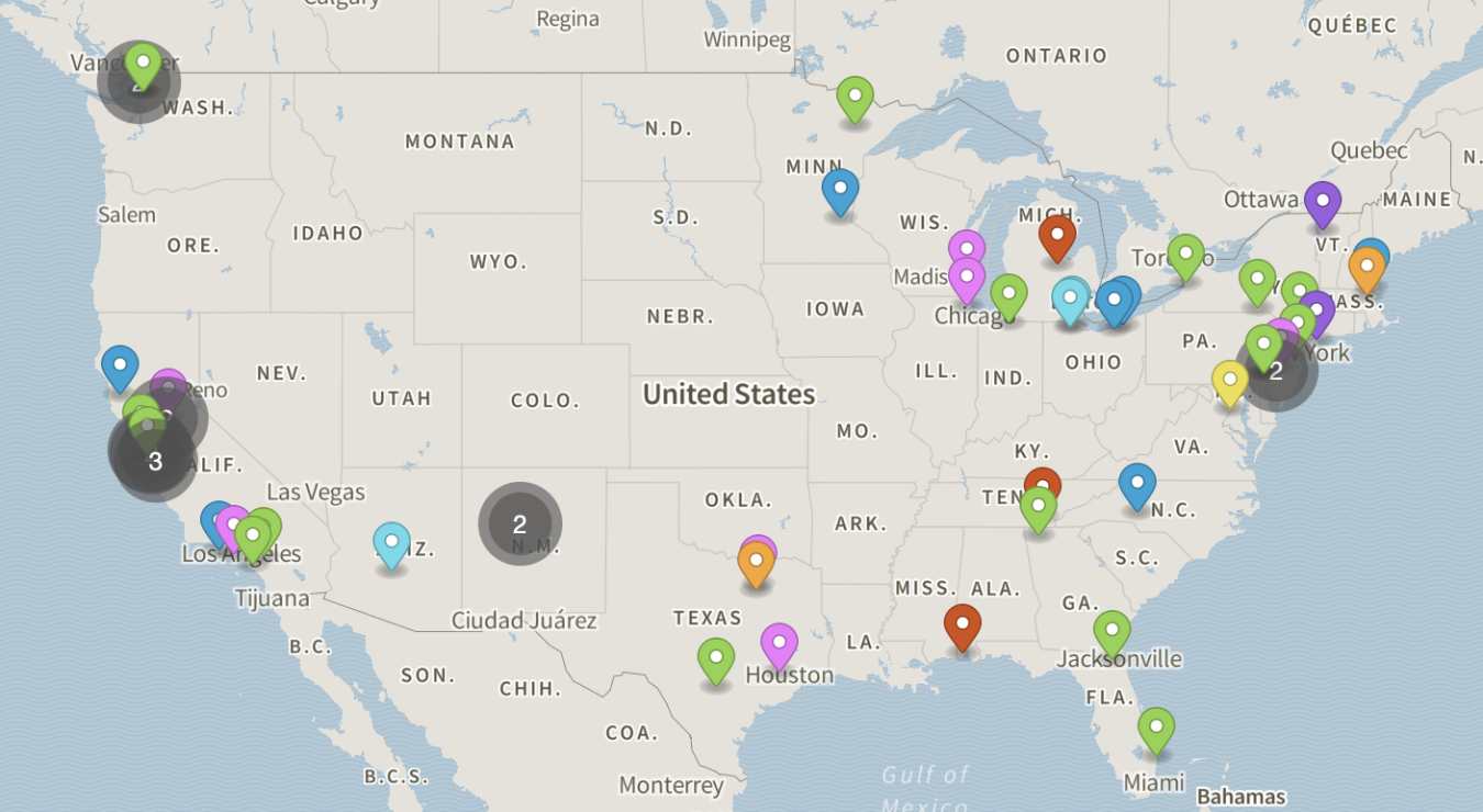 Solar Manufacturing Map