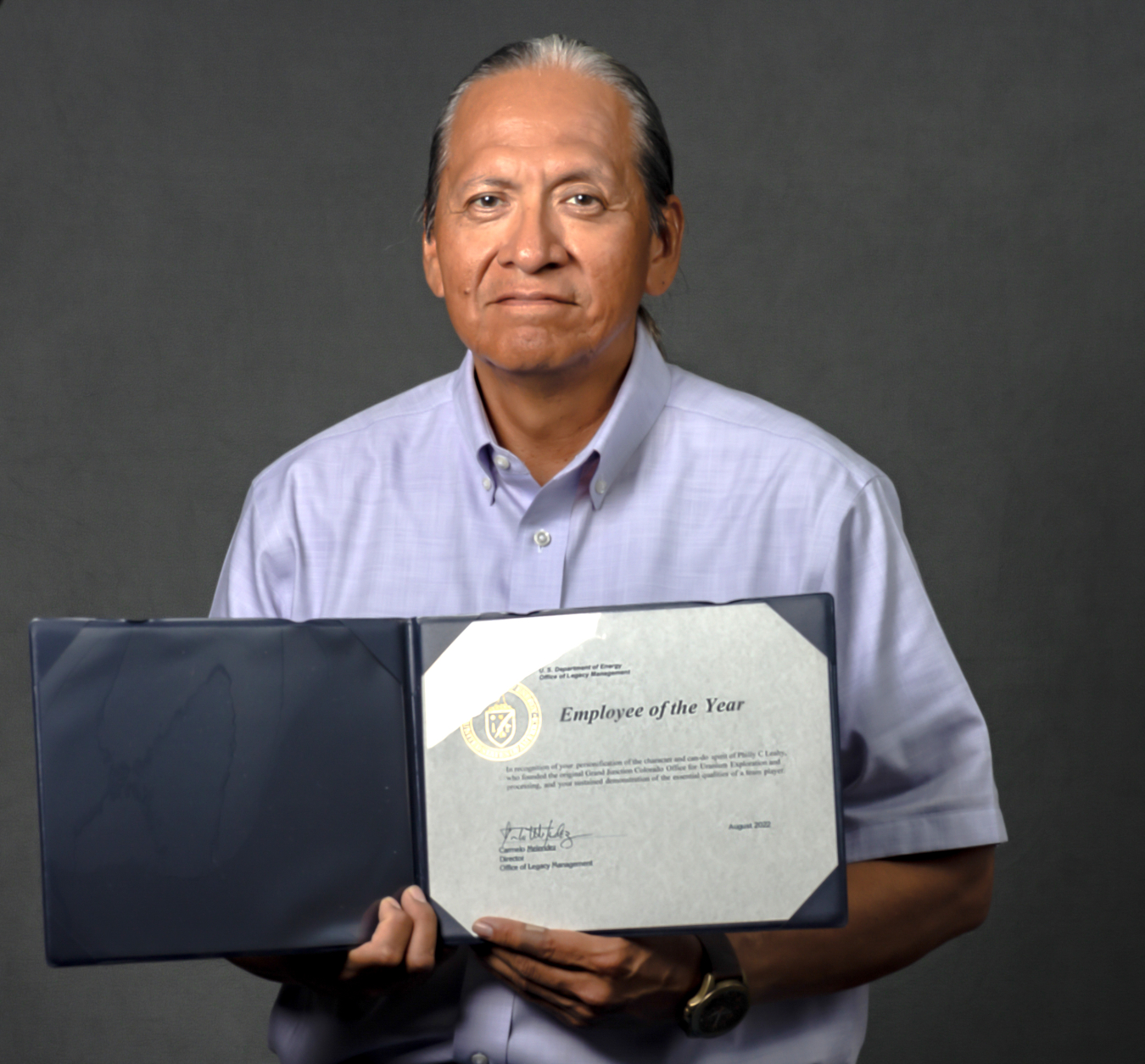 Bill Frazier Employee of the Year