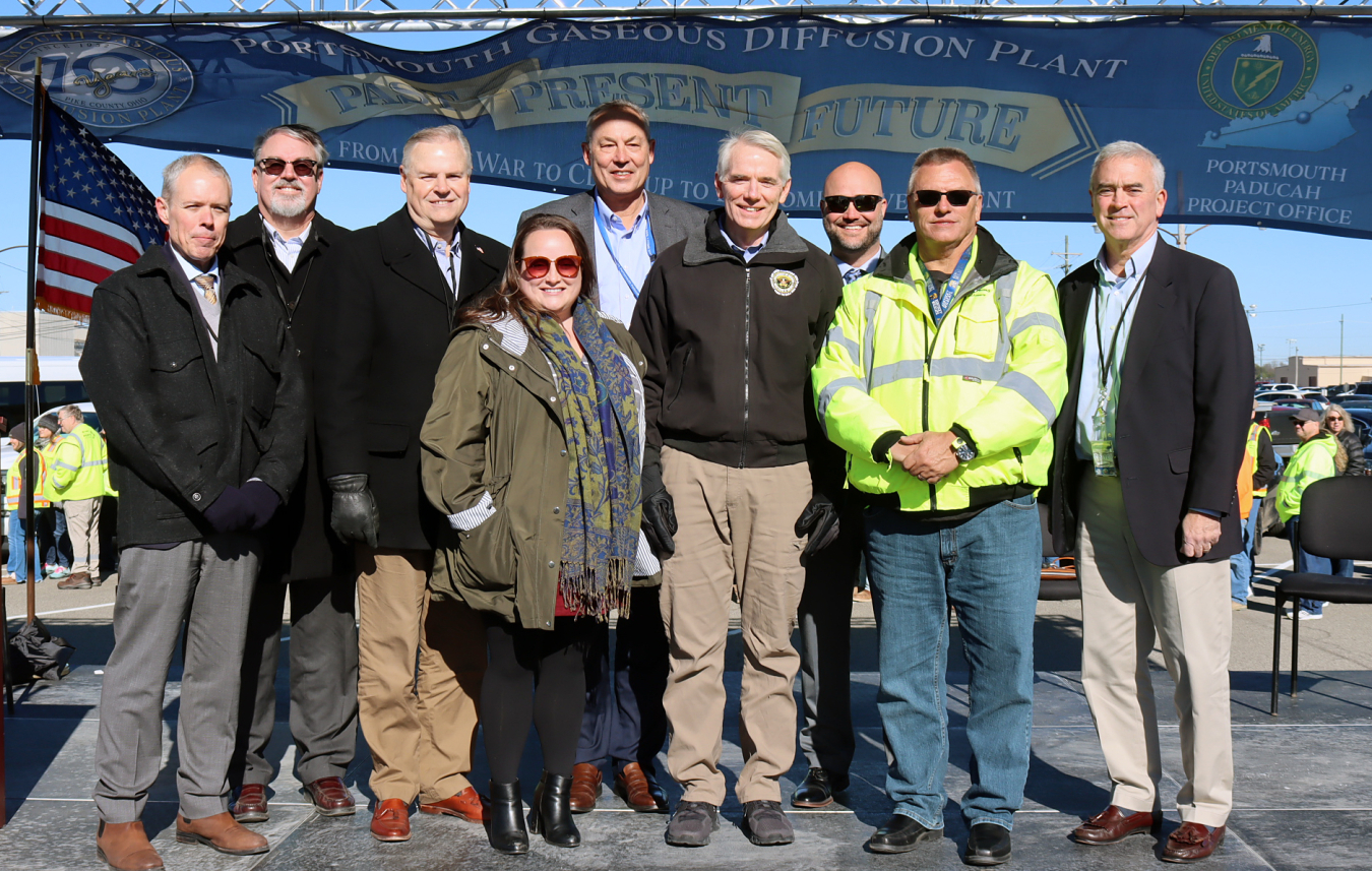 EM’s Portsmouth Site marked its 70th anniversary on Monday with its “Past, Present, Future” celebration.