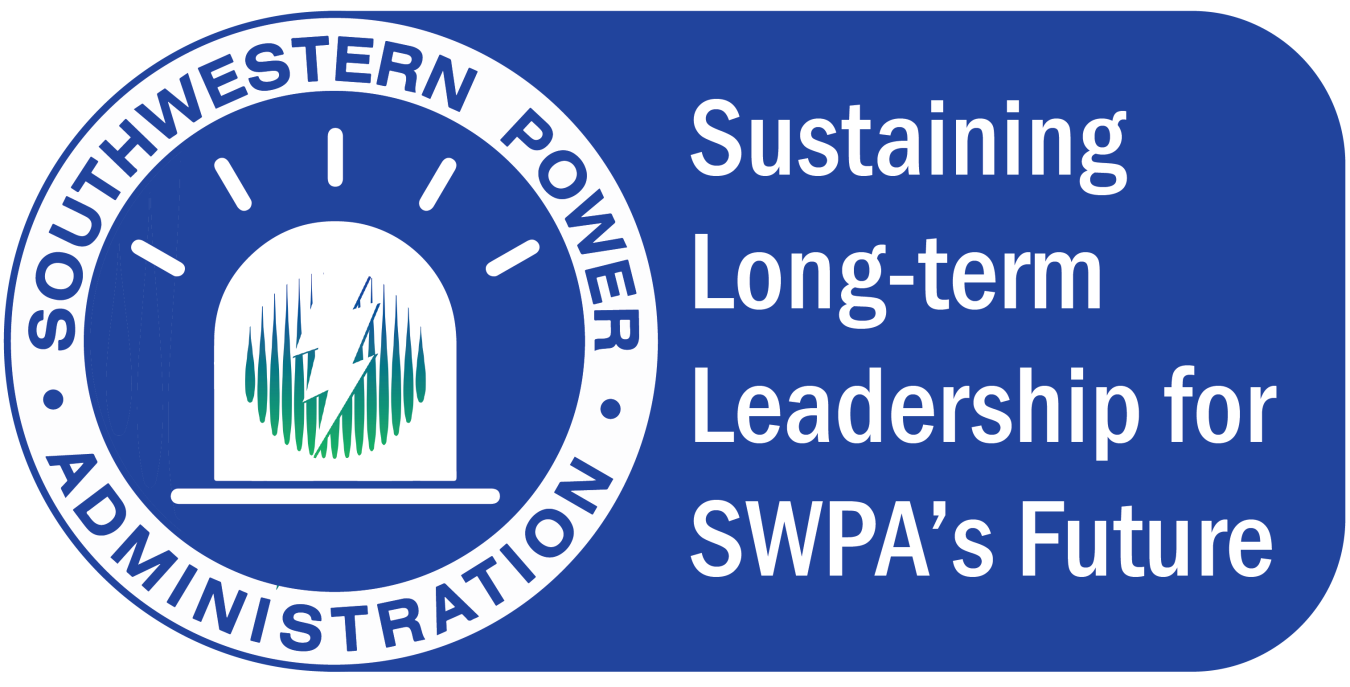 swpa logo with slogal Sustaining long-term leadersip for SWPA's Future