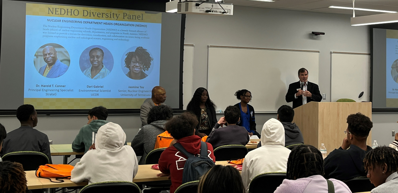 Participants attending Diversity Panel