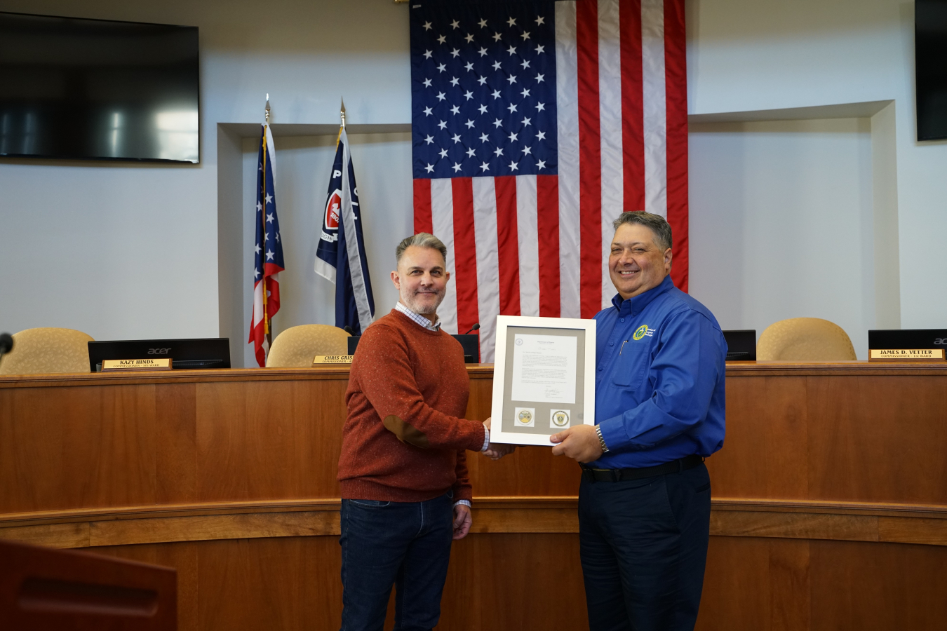 City of Piqua Manager L. Paul Oberdorfer