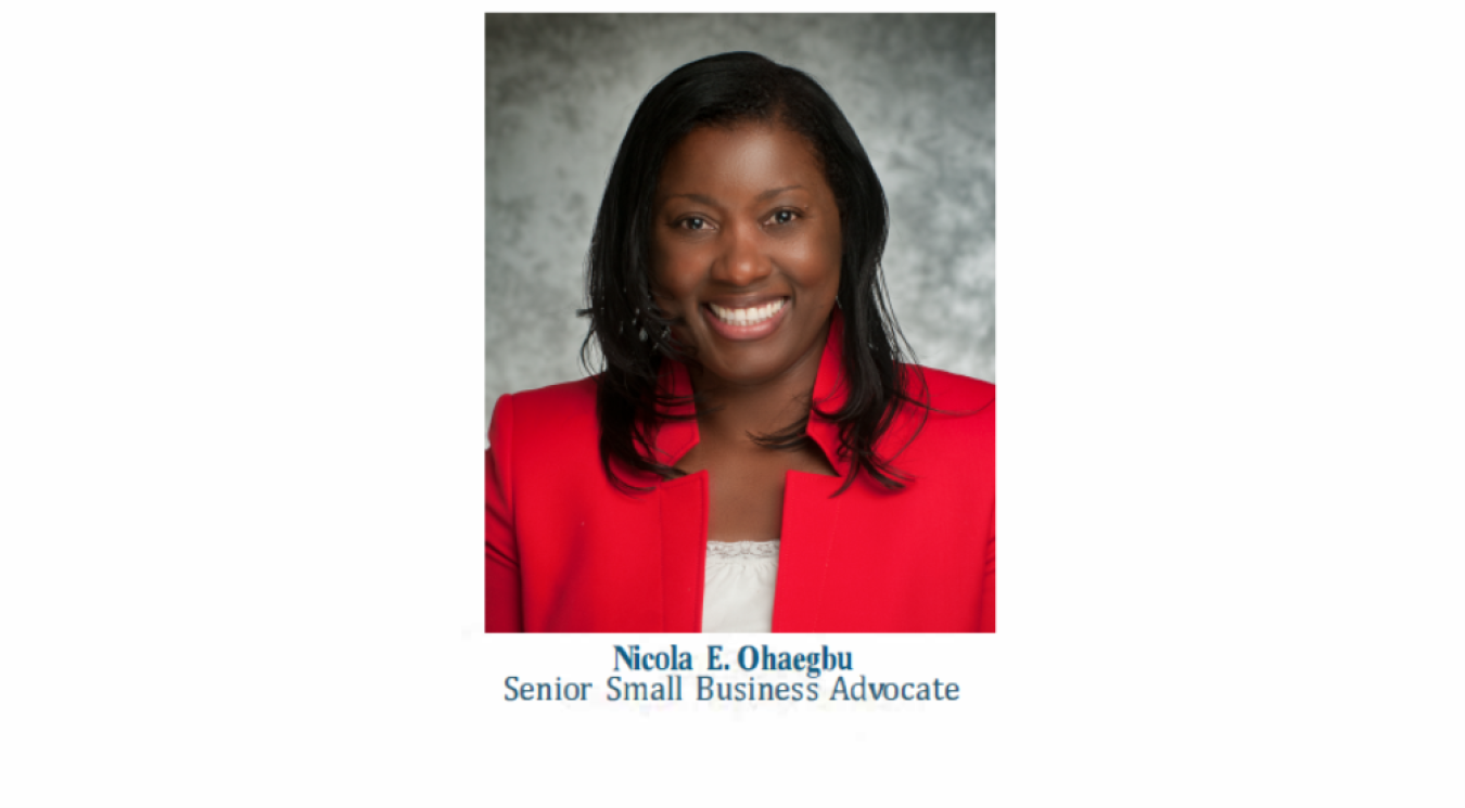 Bio photo, Nicola Ohaegbu, DOE OSDBU