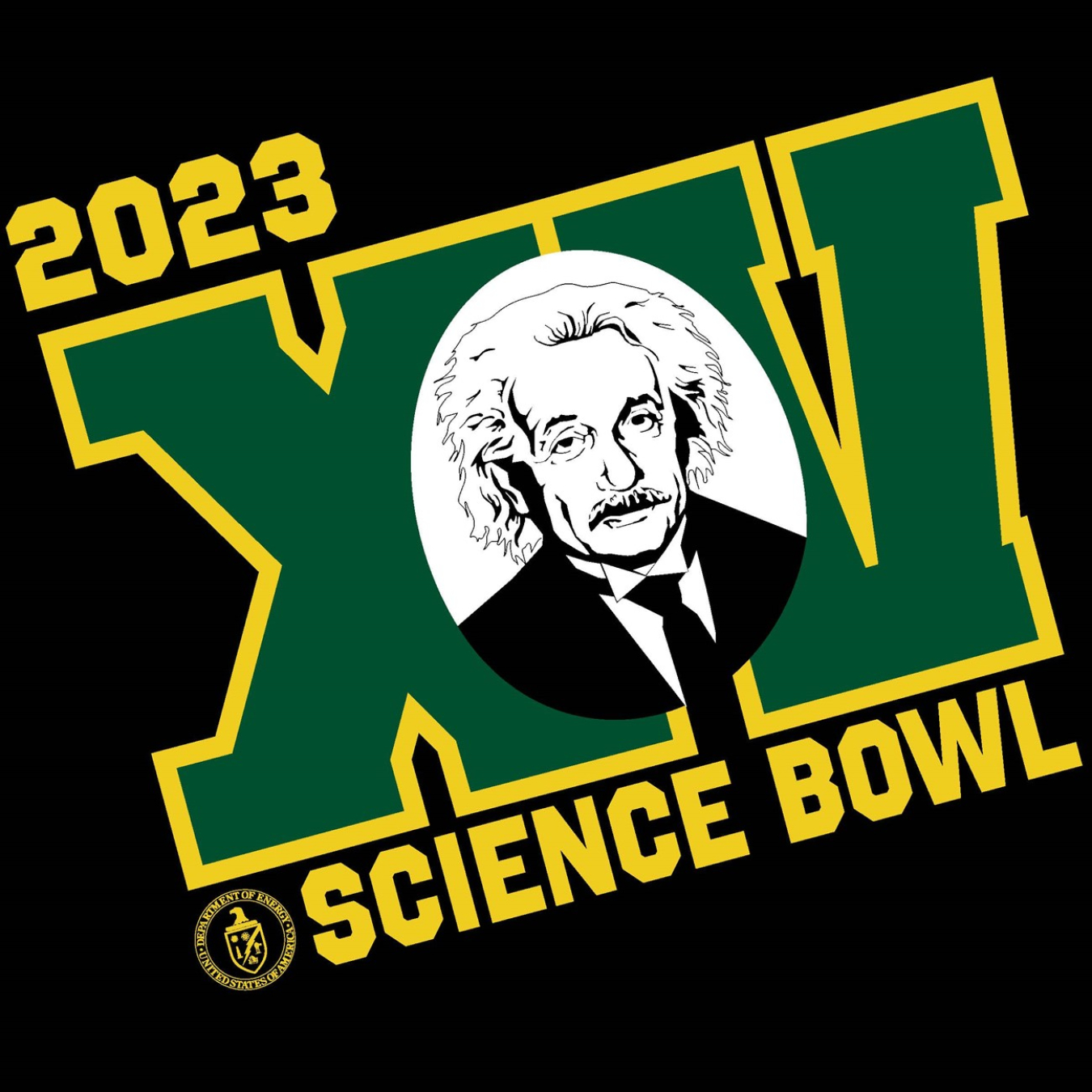 Heath Middle School students’ winning t-shirt design for the 2023 DOE West Kentucky Regional Science Bowl.