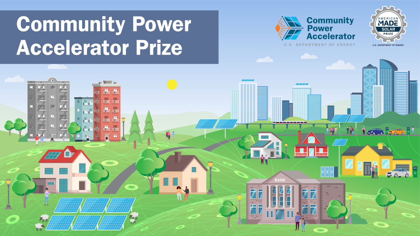 Community Power Accelerator Prize identity graphic