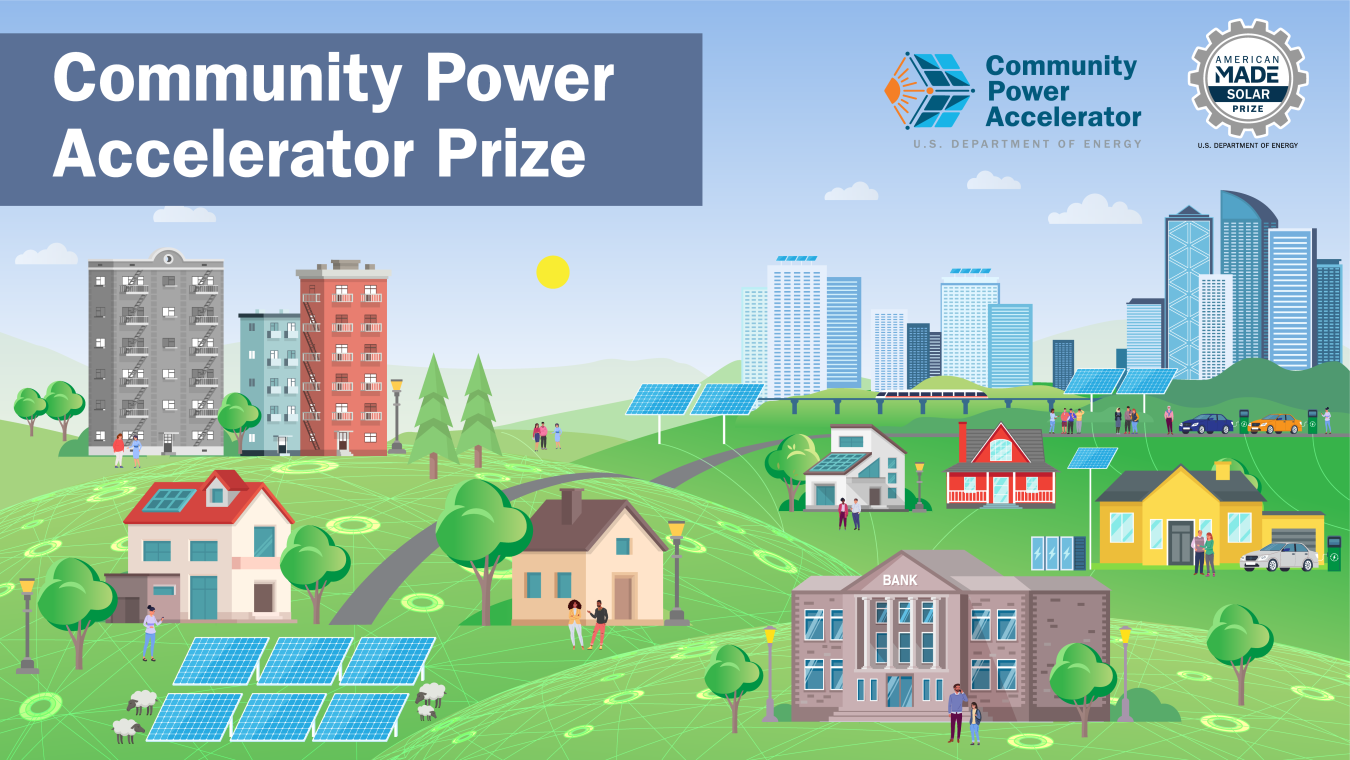 Community Power Accelerator Prize identity graphic 