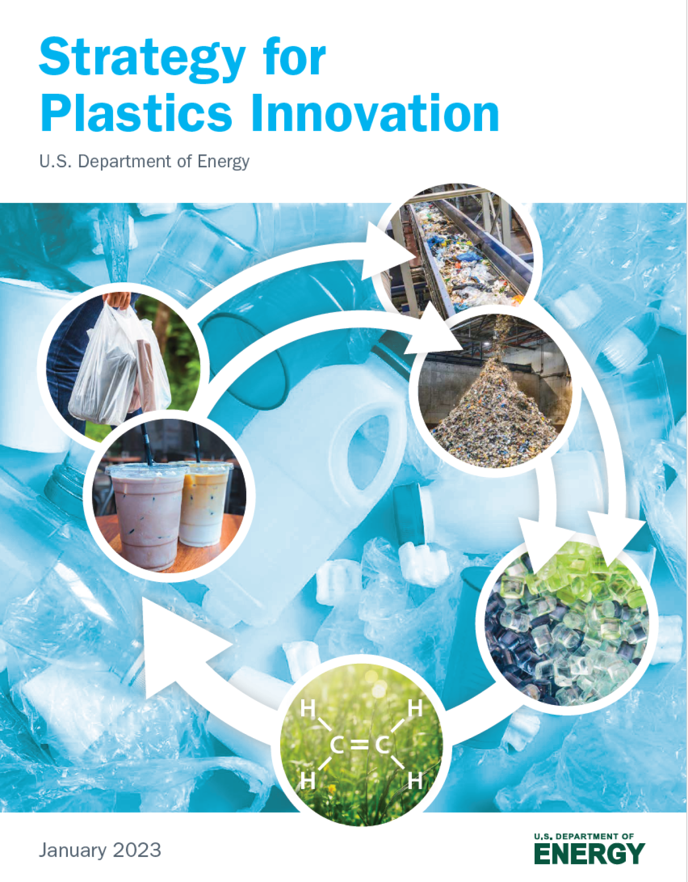 Strategy for Plastics Innovation Report cover page