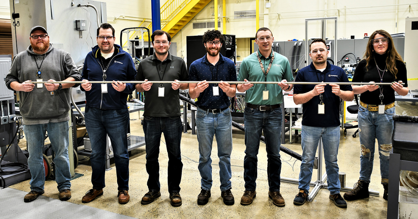 12 foot heat pipe manufactured by Westinghouse.