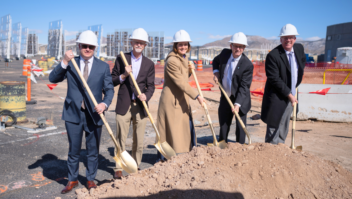 Sandia groundbreaking event