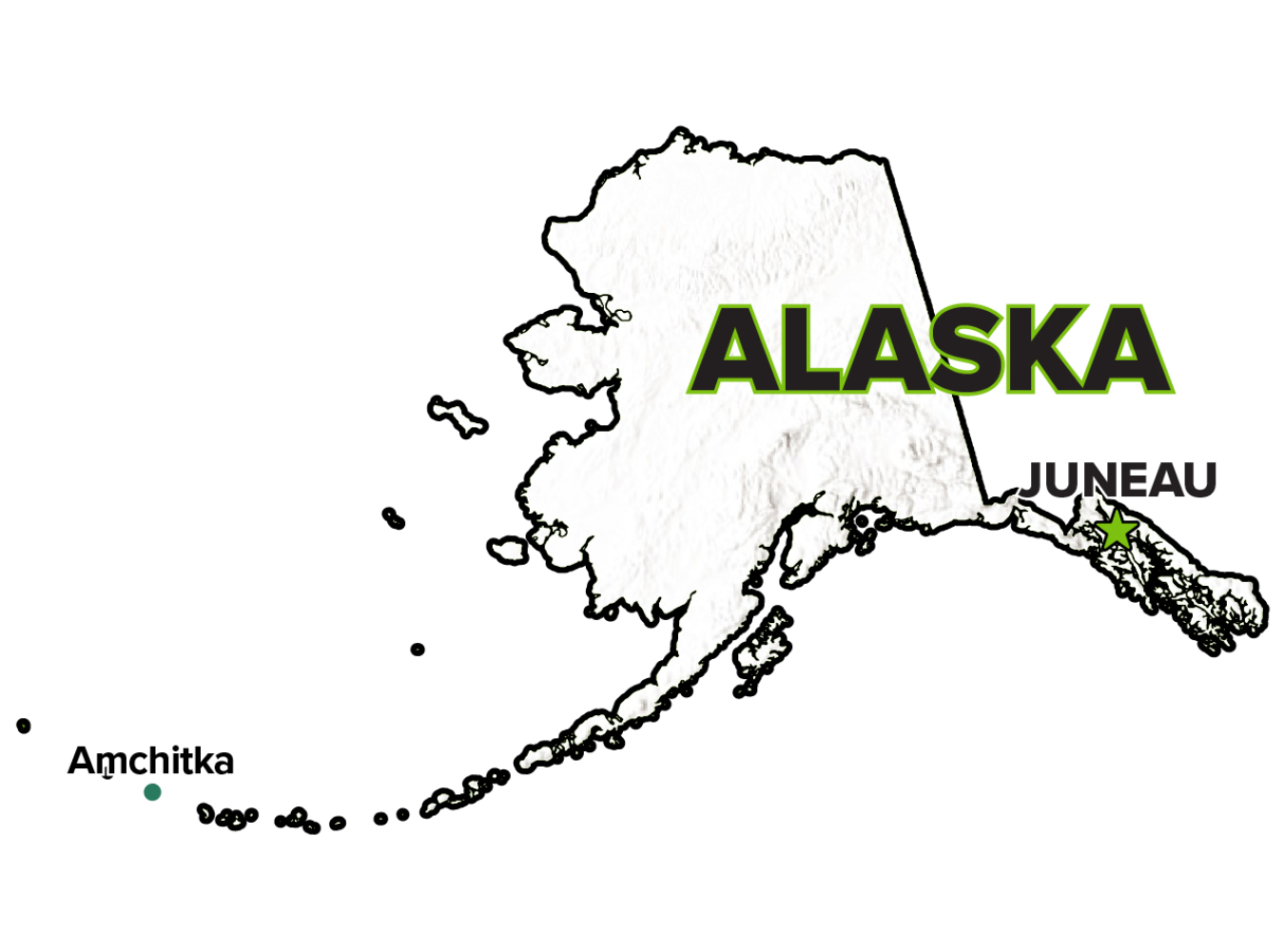 Amchitka Site Map