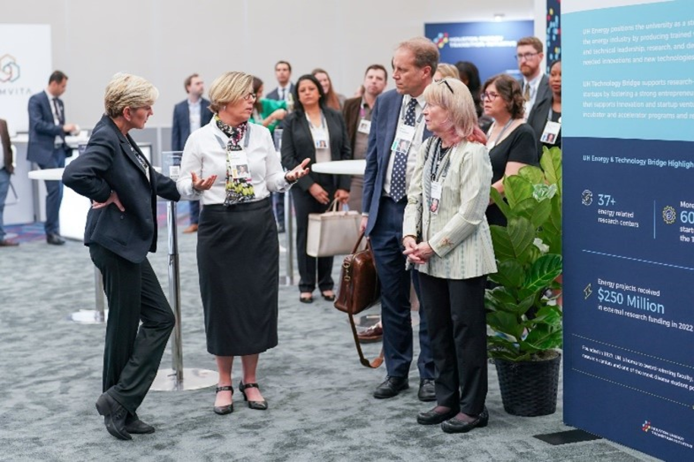 Secretary Jennifer Granholm and Assistant Secretary Brad Crabtree at CERAWeek 2023