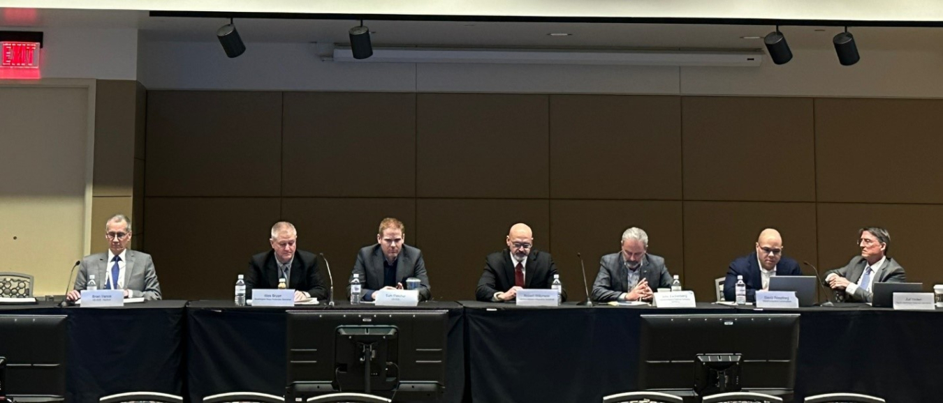 Participants on the 2023 Waste Management Symposia panel titled, “Cleanup to Clean Energy - The Hanford Site and Tri-Cities Community Transformation.”