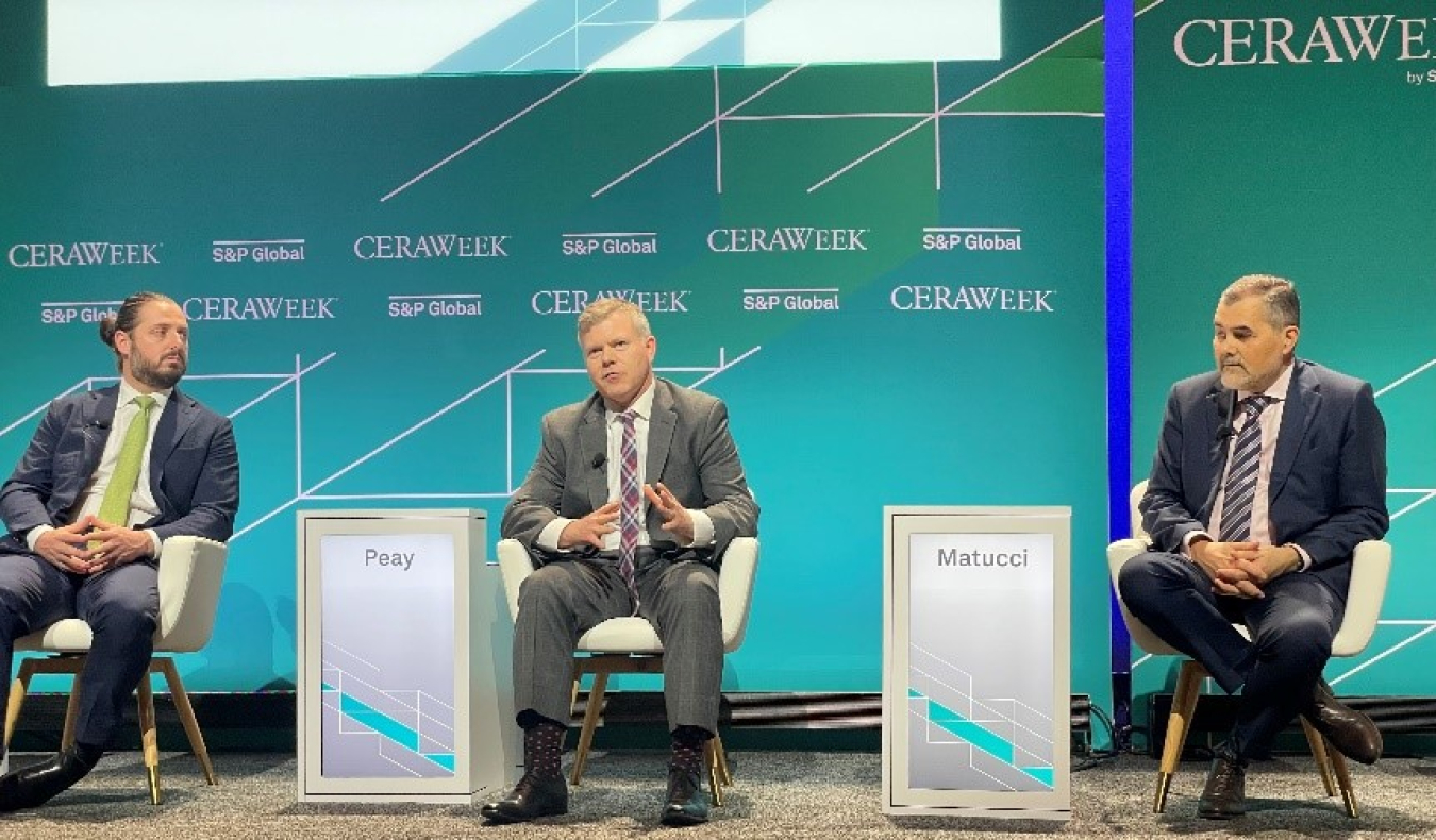 Deputy Assistant Secretary Ryan Peay at CERAWeek 2023