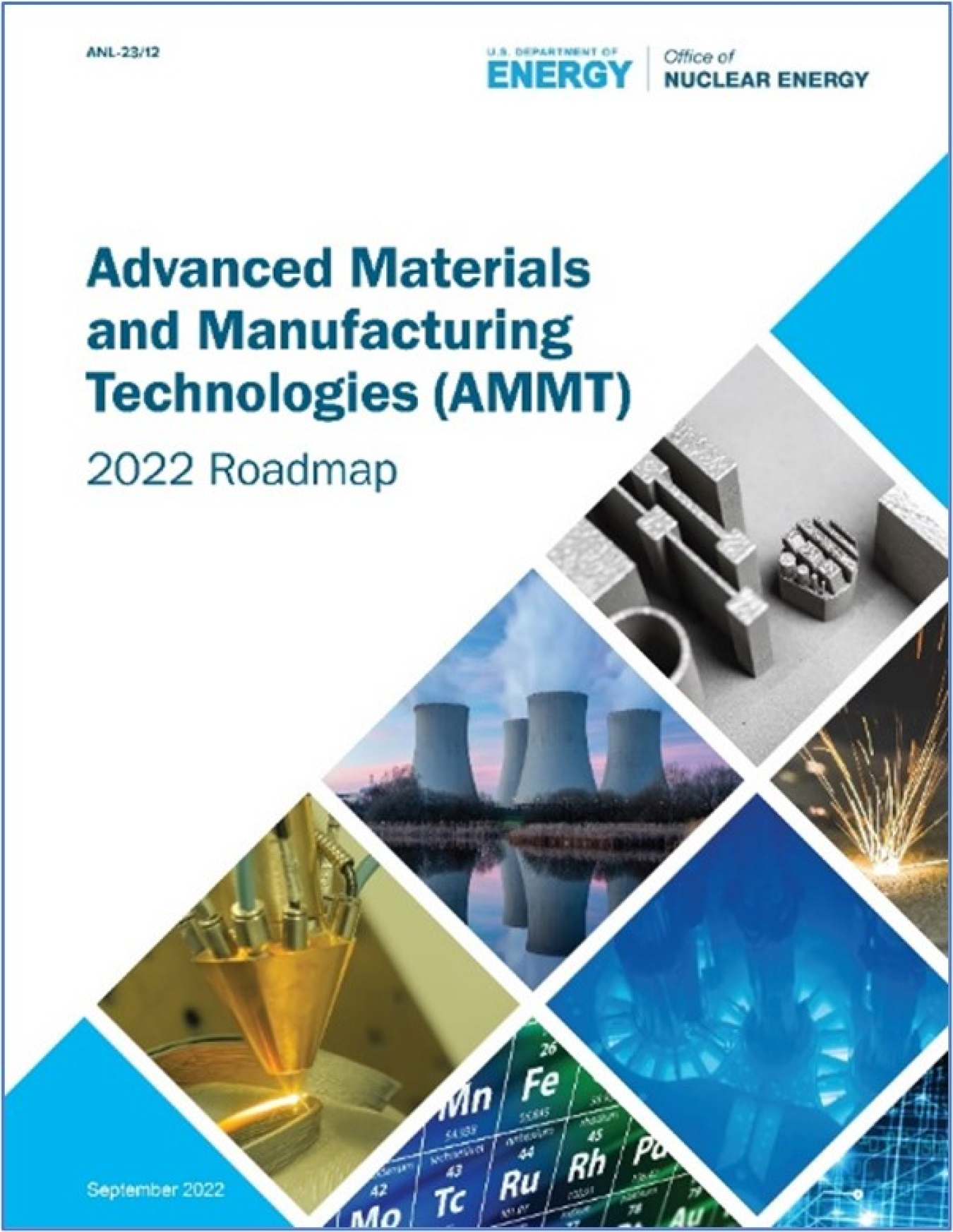 The cover of the AMMT Roadmap publication.