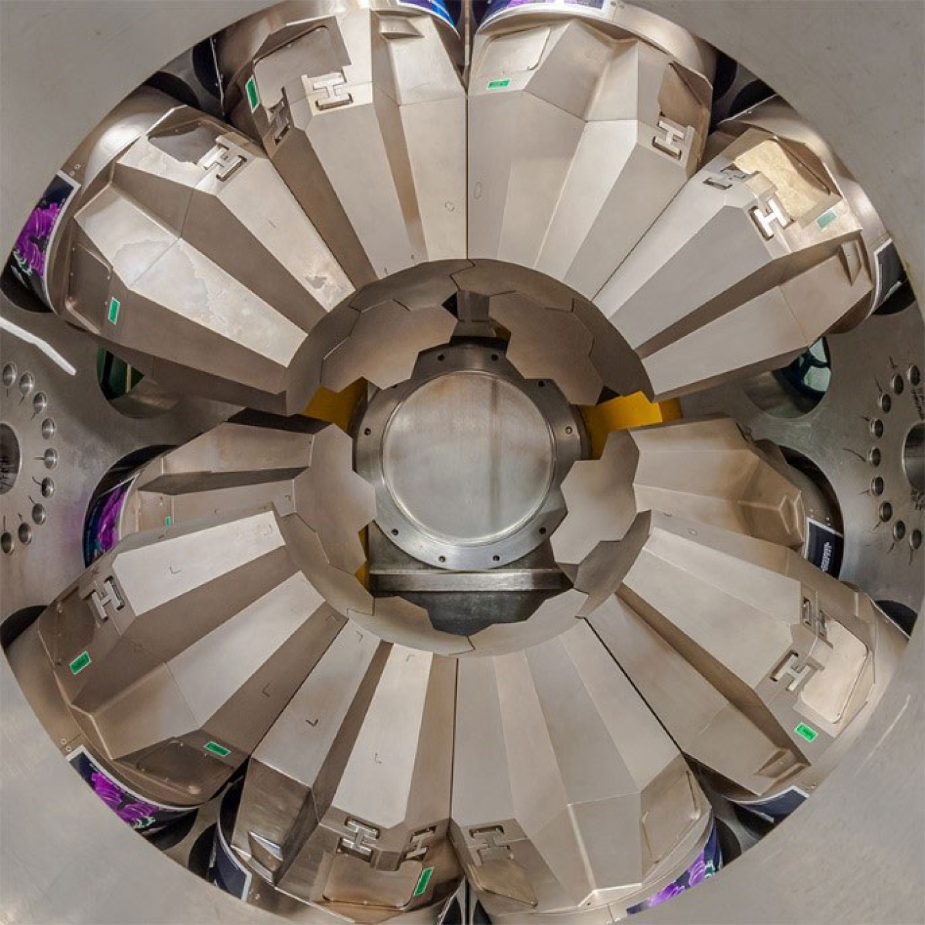 The gamma-ray spectrometer GRETINA installed at Michigan State University measured energy levels in exotic nuclei.