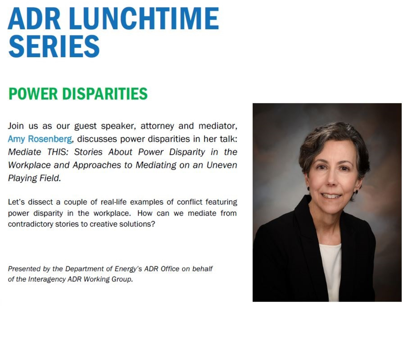 ADR Lunchtime Flyer April 2, 2023 