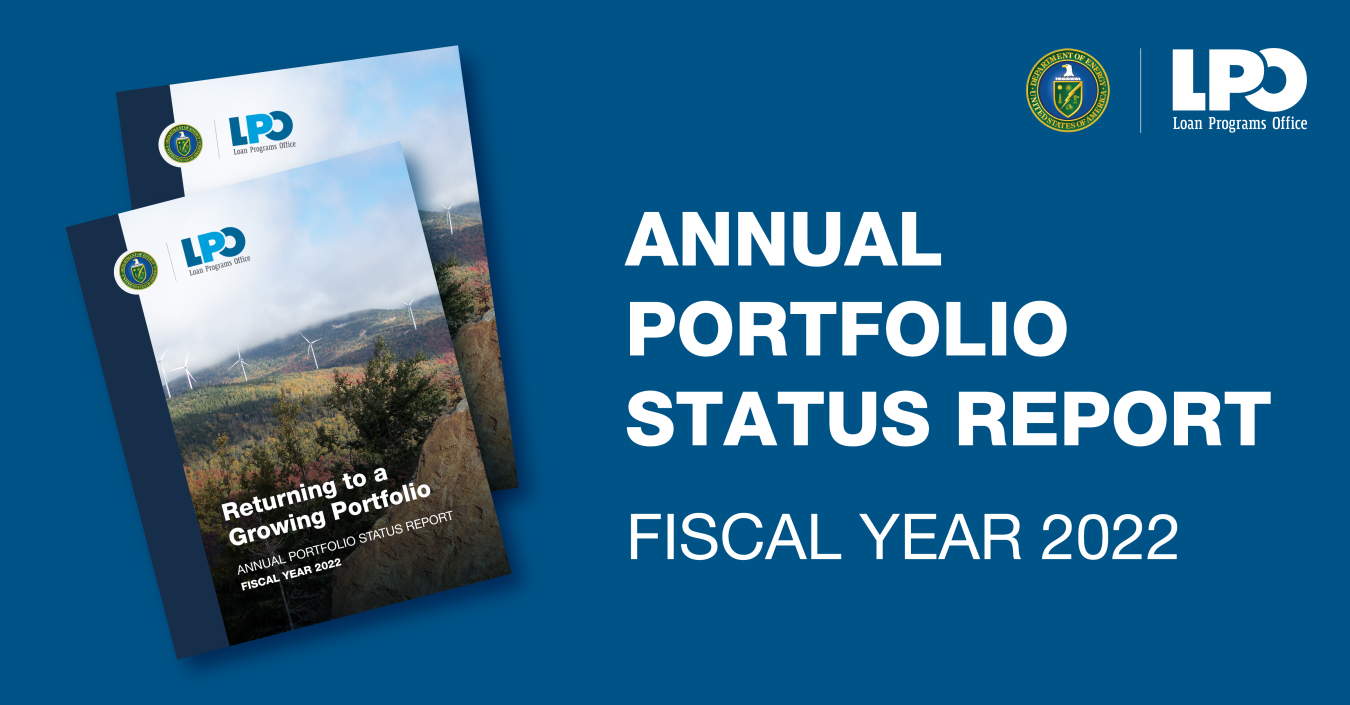 LPO Annual Portfolio Status Report Fiscal Year 2022 thumbnail