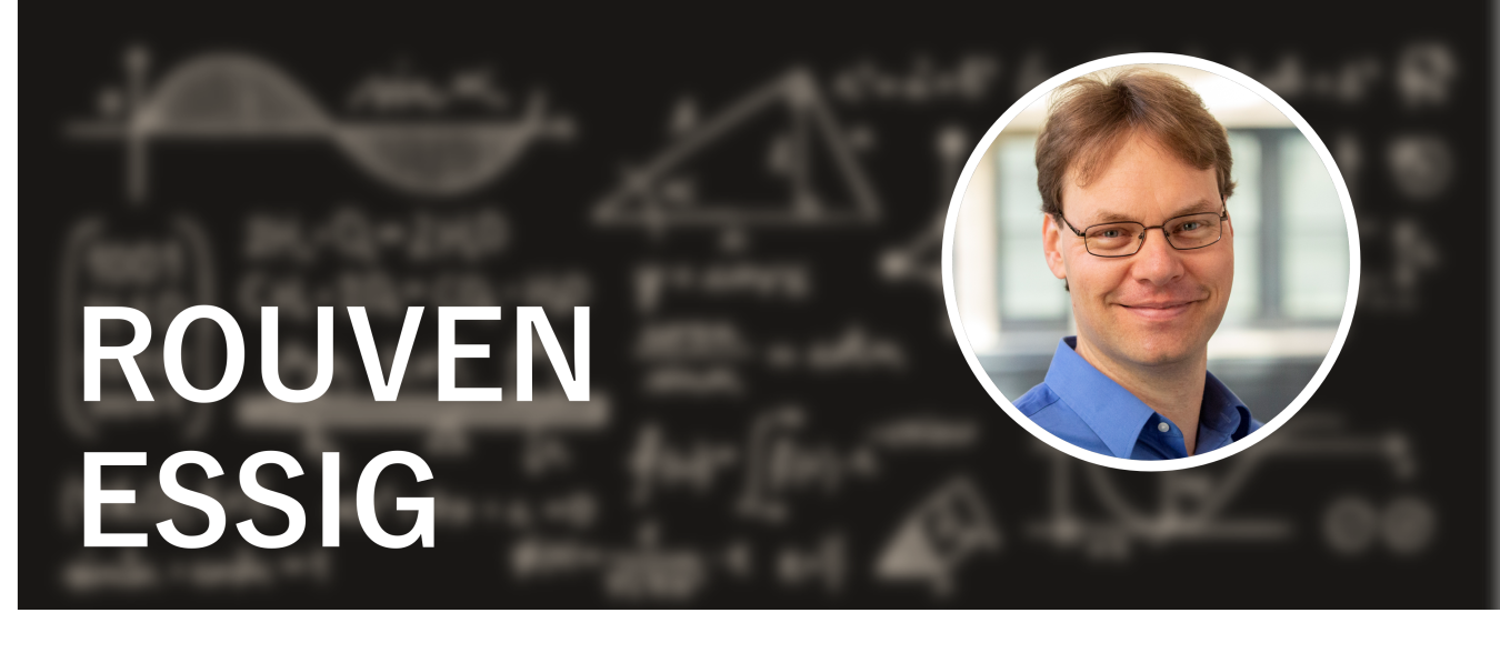 Rouven Essig: Then and Now / 2012 Early Career Award Winner