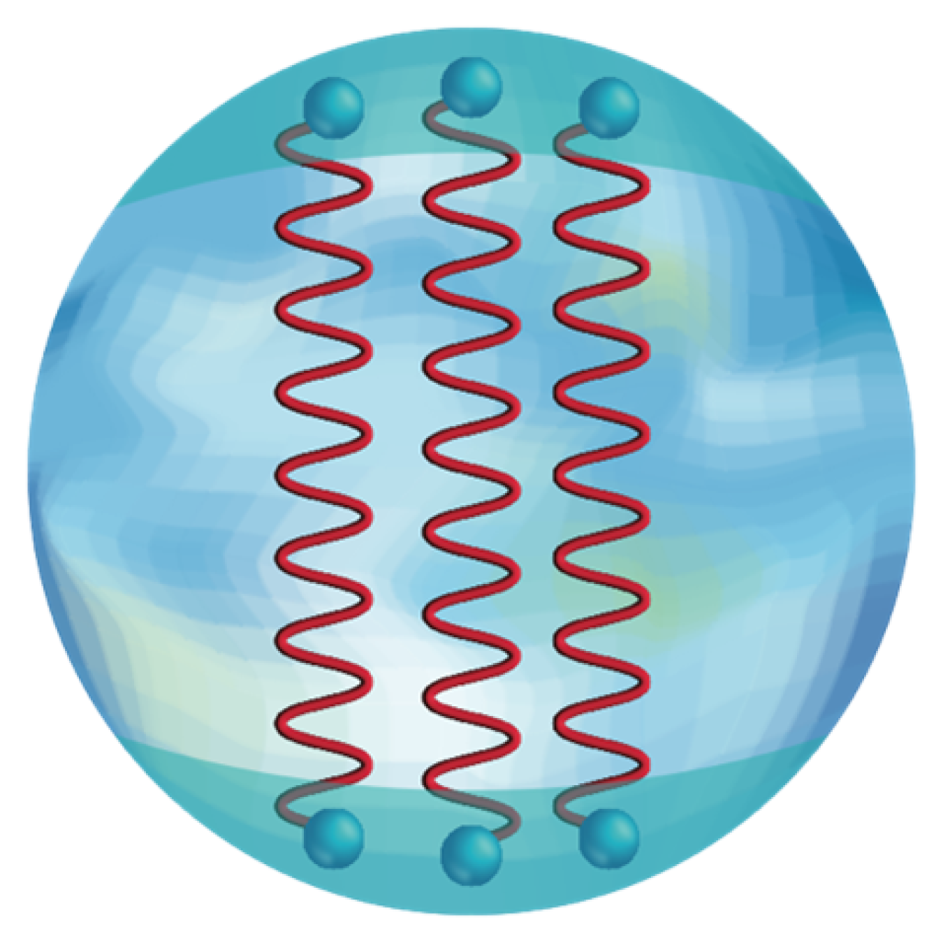 In dense nuclear matter, quarks “line up,” becoming essentially one-dimensional. Calculations considering that single dimension plus time can track how low energy excitations ripple through nuclear matter.