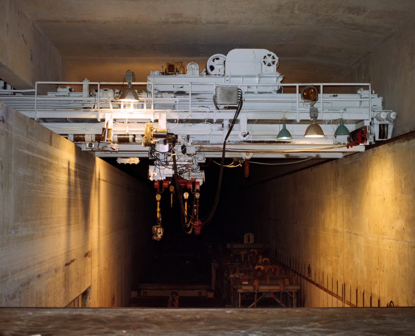 Crews recently replaced a motor in a crane in H Canyon at Savannah River Site for the first time in the facility’s 70-year history.