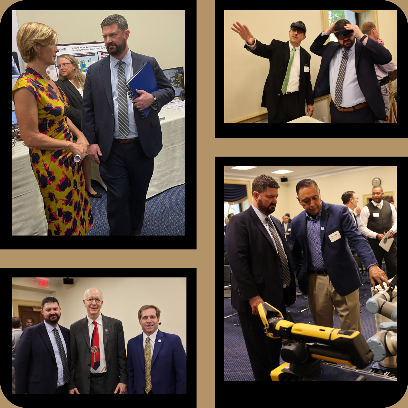 – EM Principal Deputy Assistant Secretary Jeff Avery attended the second annual House Nuclear Cleanup Caucus reception at the U.S. Capitol last week.