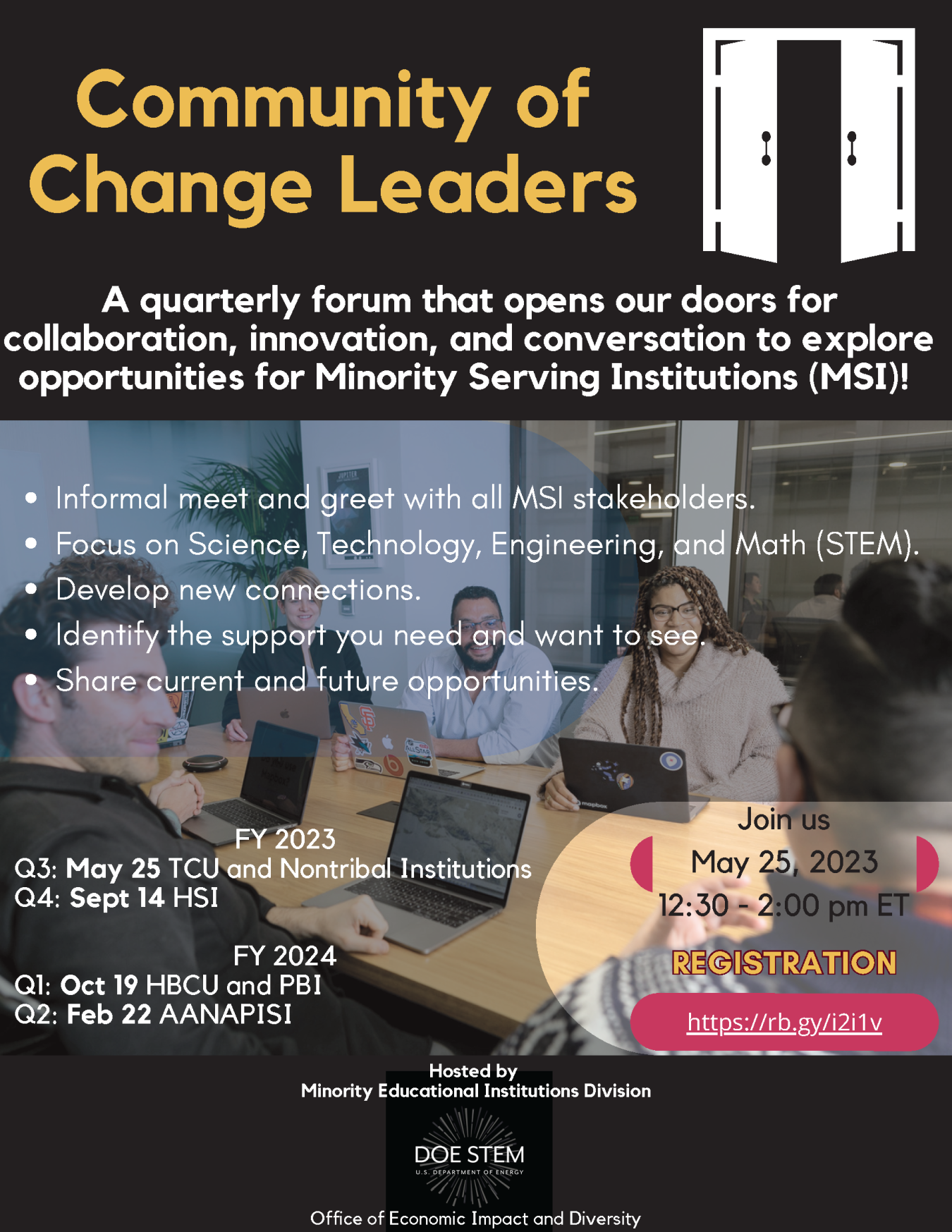Community of Change Leaders Invitation
