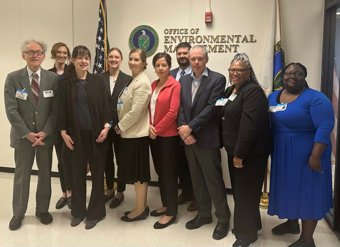 EM leaders met last week with stakeholders representing organizations near cleanup sites during the 35th annual Alliance for Nuclear Accountability (ANA) DC Days.