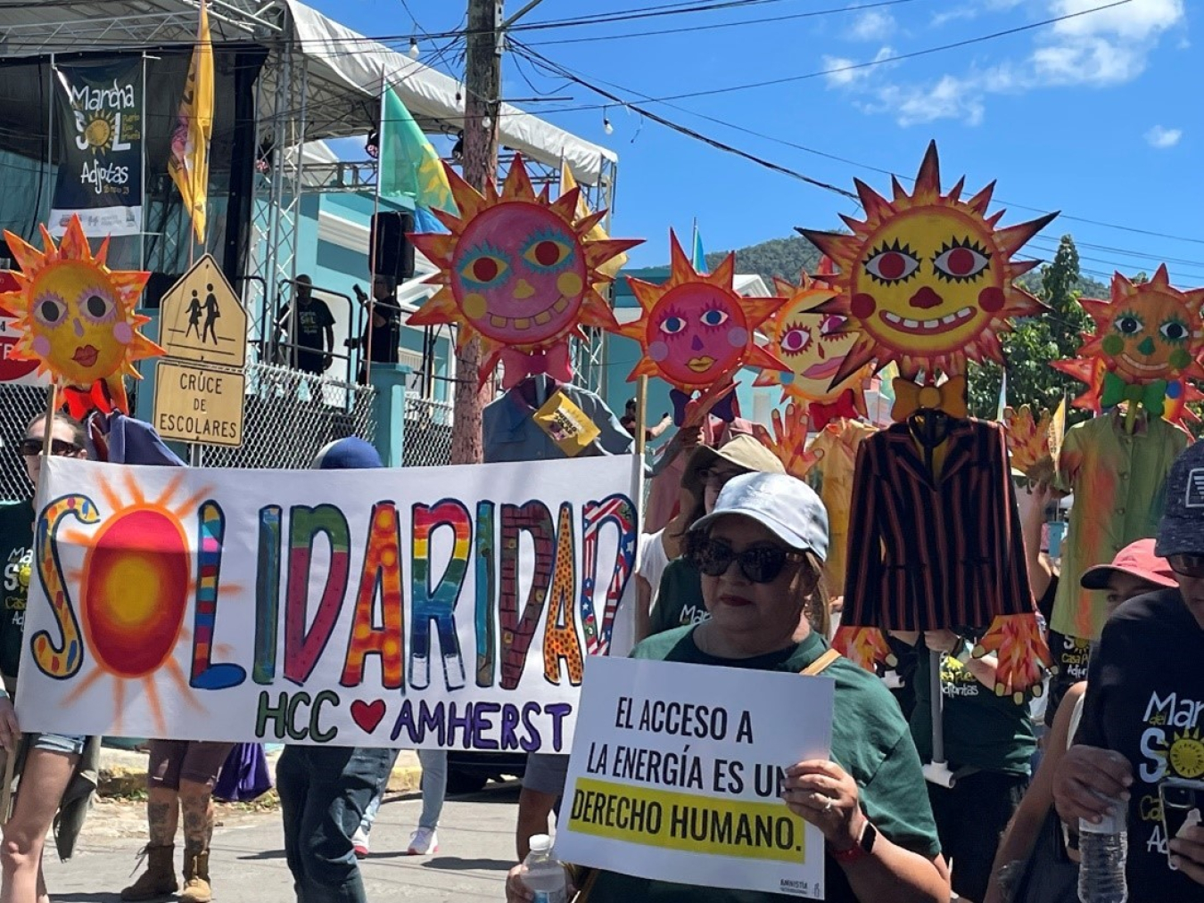 La Marcha del Sol en Adjuntas, Puerto Rico