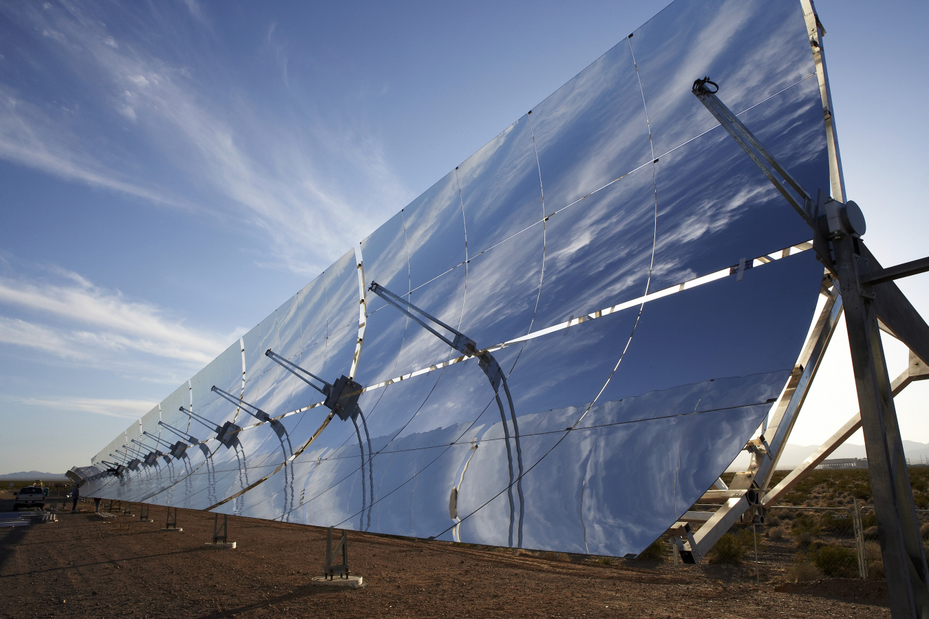 CSP trough system
