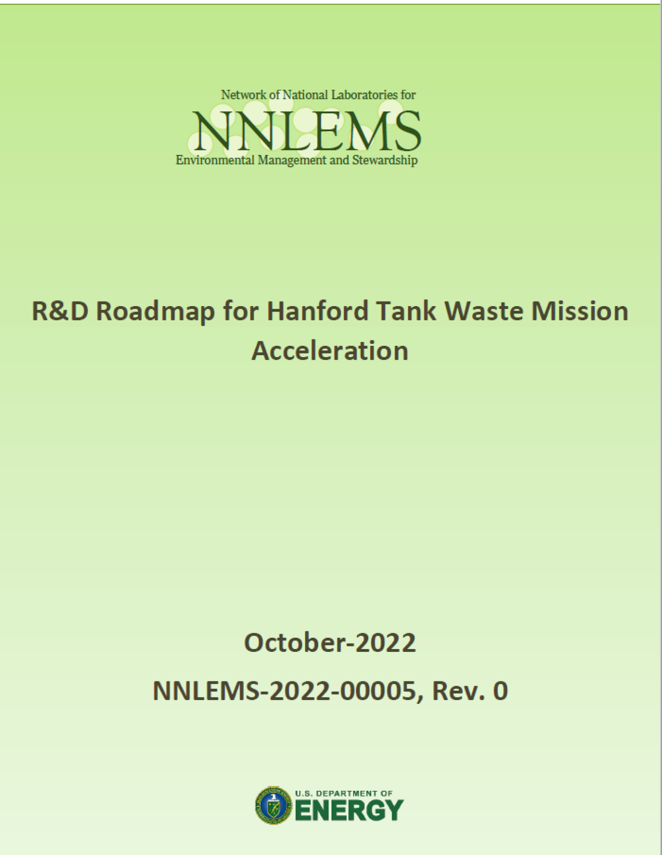 R&D Roadmap report cover