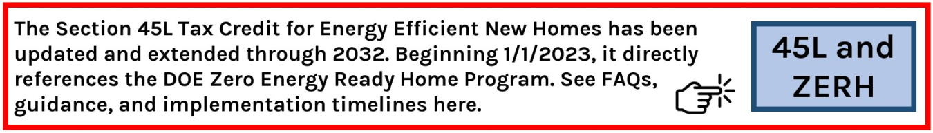 45L Tax Credit