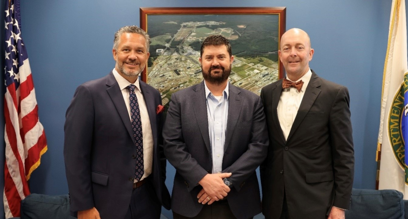Jeff Avery, EM’s principal deputy assistant secretary, participated in a meet-and-greet last week in Washington, D.C., with two community partners involved in EM’s cleanup mission at the Savannah River Site in South Carolina.