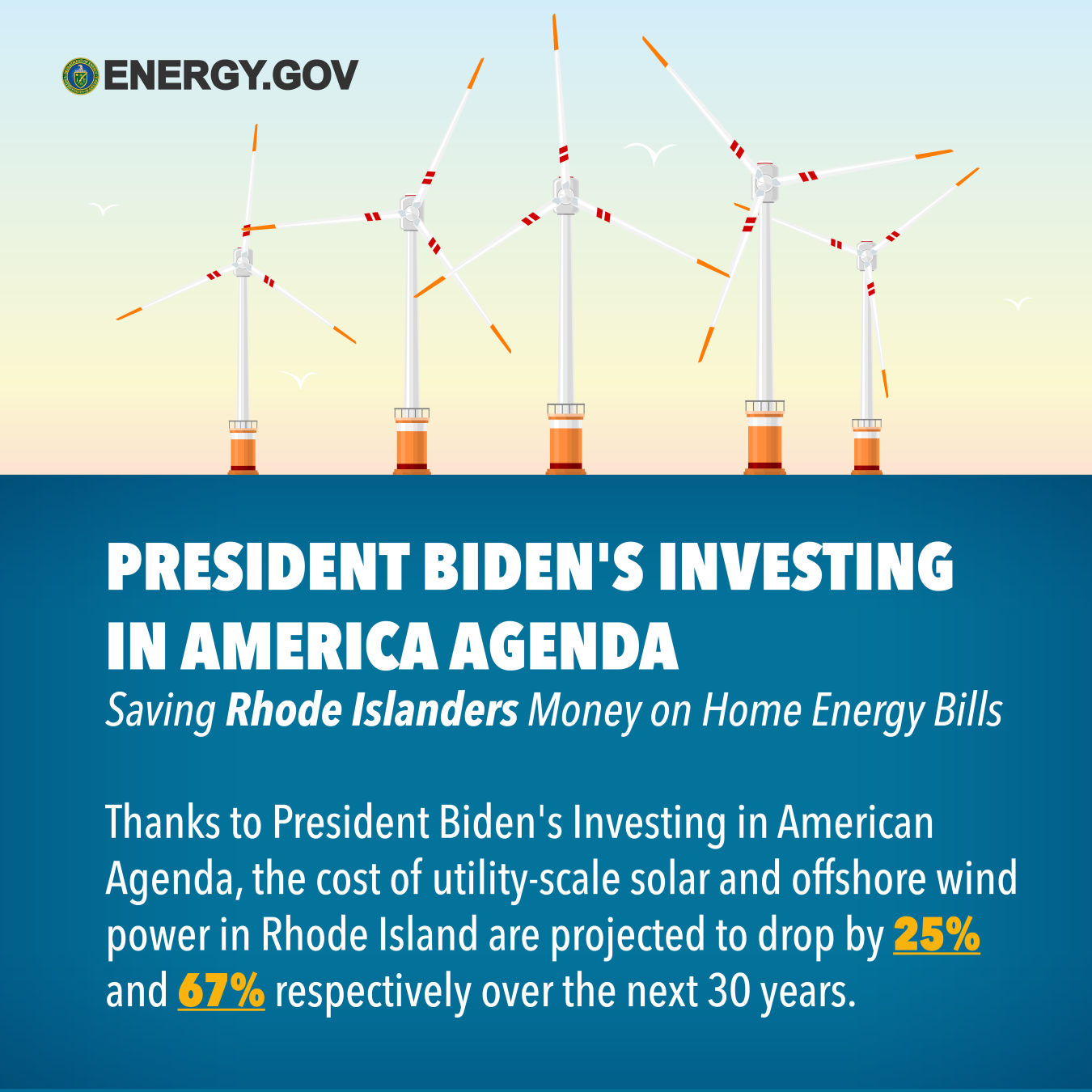 Energy Facts: Impact of the Investing in America Agenda on Rhode Island