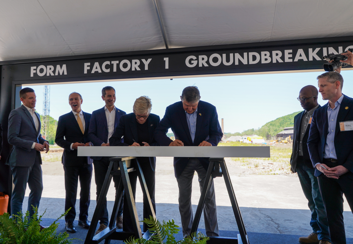 Secretary Granholm attends groundbreaking in WV