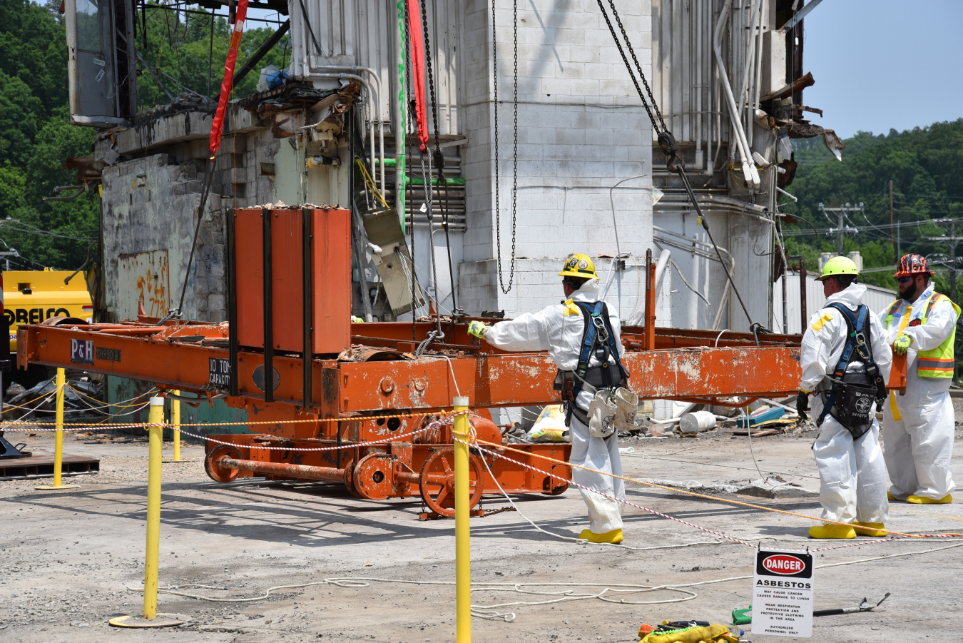 Remedial actions vary from tearing down buildings to digging up contaminated soil and treating groundwater plumes. Crews are working to complete an action at the Oak Ridge National Laboratory by demolishing the Low Intensity Test Reactor. They are making progress, and the project is scheduled for completion this fall.
